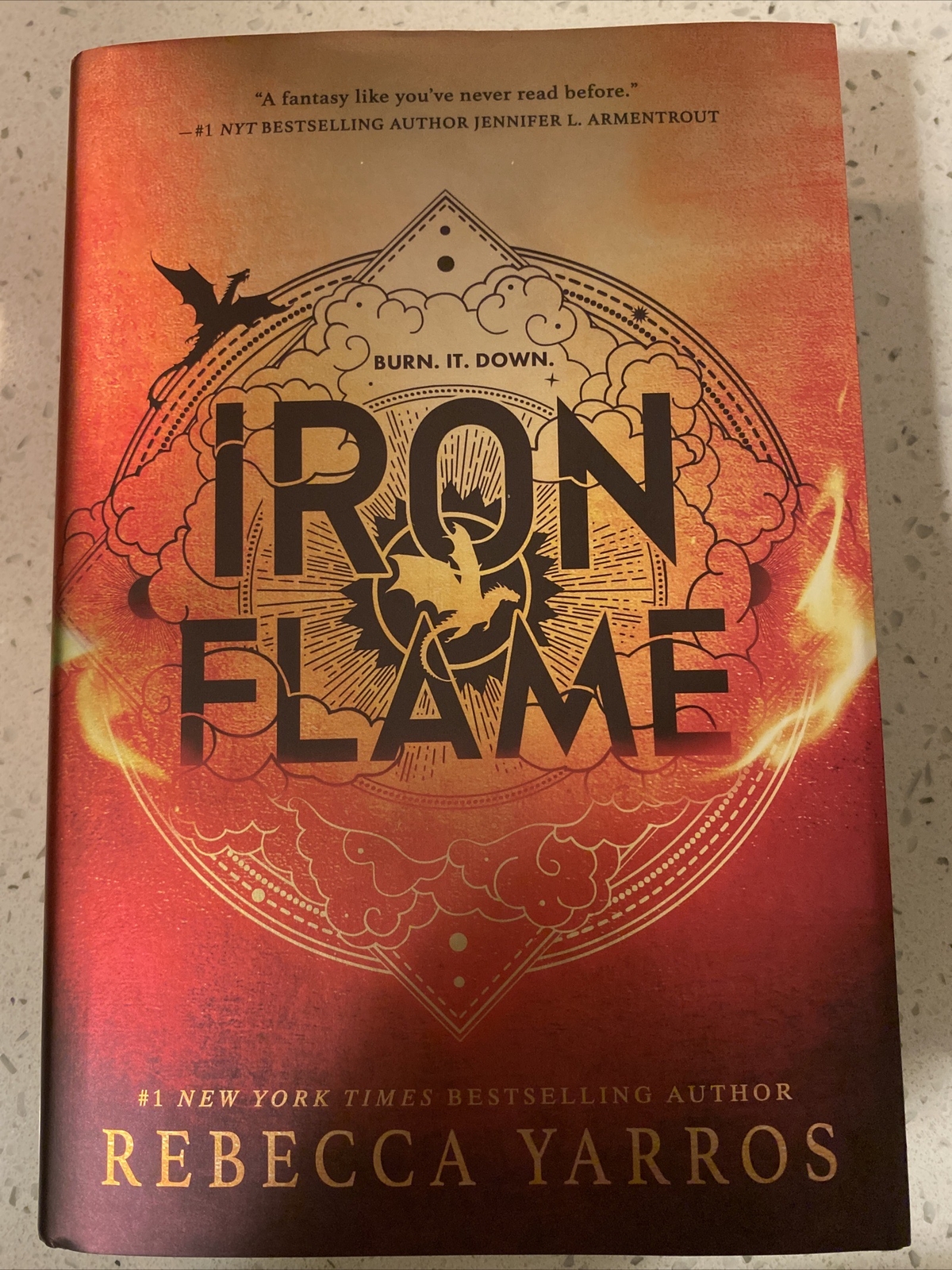 The Empyrean Ser.: Iron Flame by Rebecca Yarros (2023, Hardcover)
