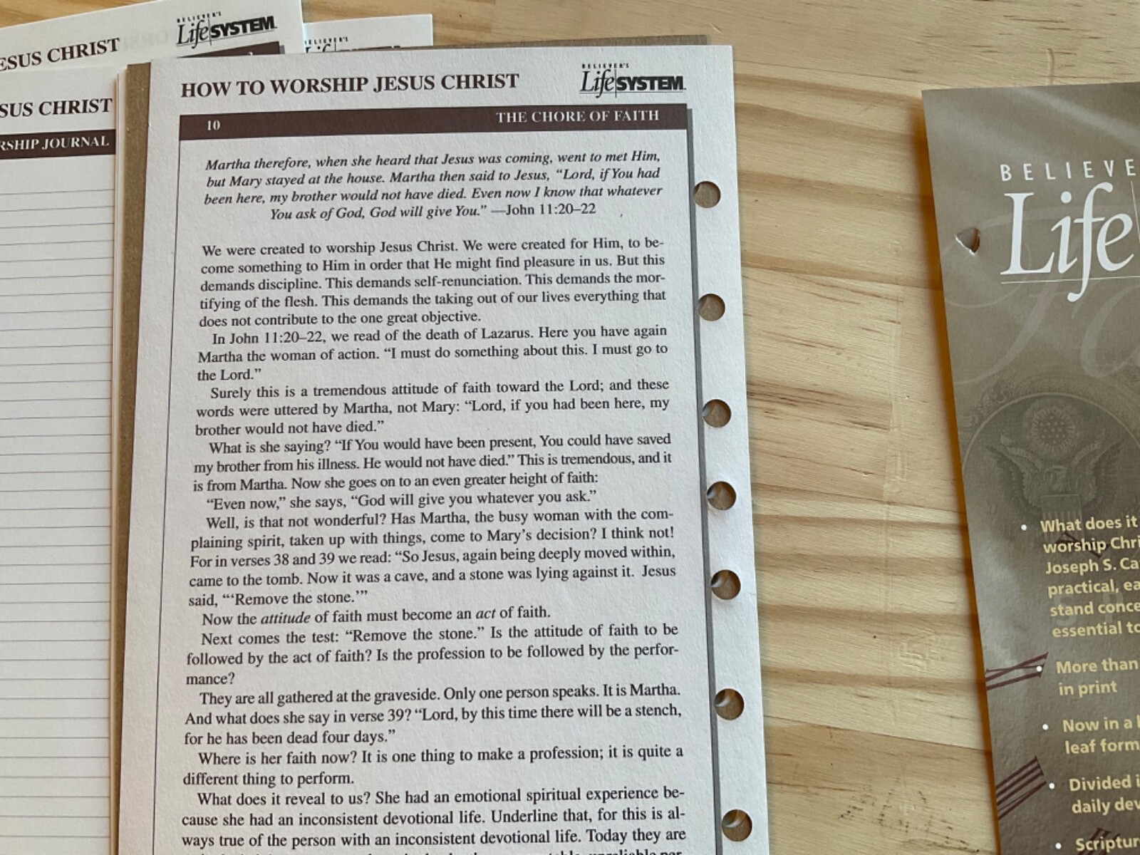 How to Worship Jesus Christ Believer&rsquo;s Life System Joseph Carroll SEALED