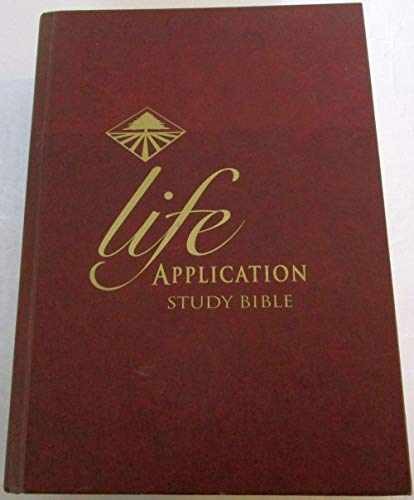 NIV Life Application Study Bible, Second Edition, – Hardcover – Very Good b