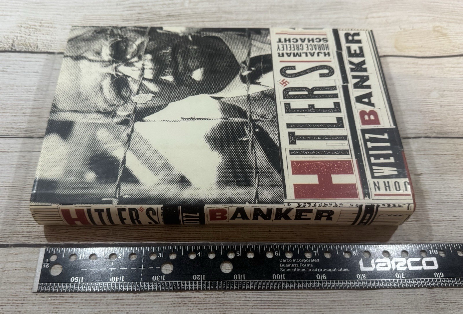 Hitler&rsquo;s Banker John Weitz Hjalmar Horace Greeley Schacht Hardcover EXCELLENT