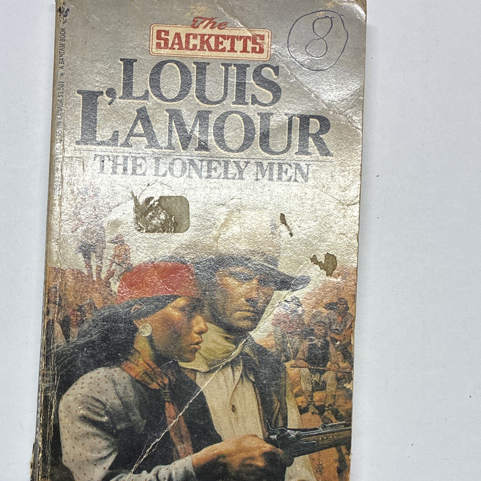 Louis L&rsquo;Amour Lot of 18 Paperback Western Novels The Sacketts Bantam Books