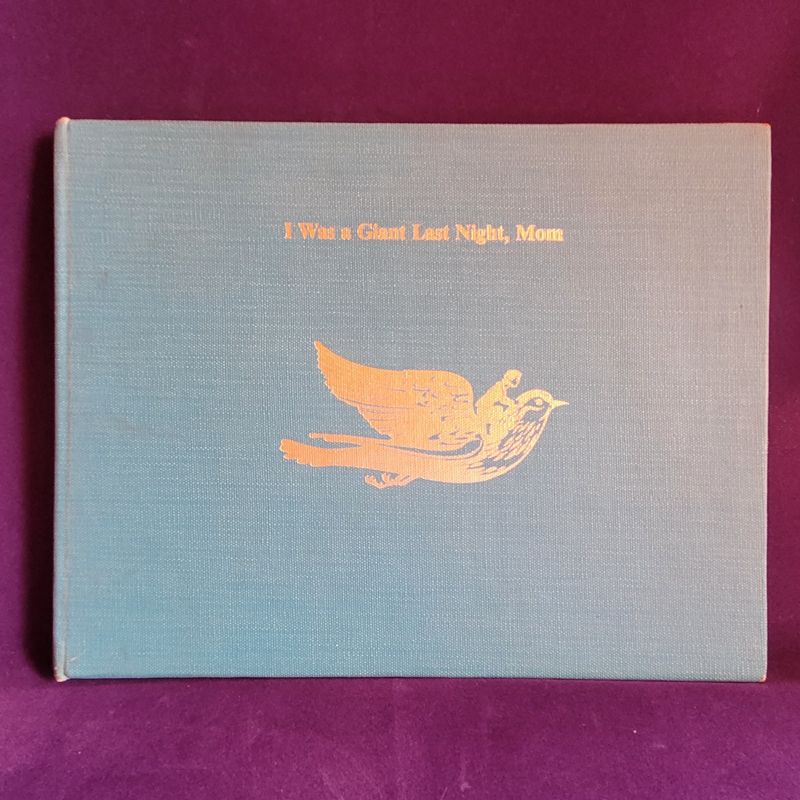 SIGNED Hardcover Children&rsquo;s Book, I Was a Giant Last Night, Mom by Ken Carter