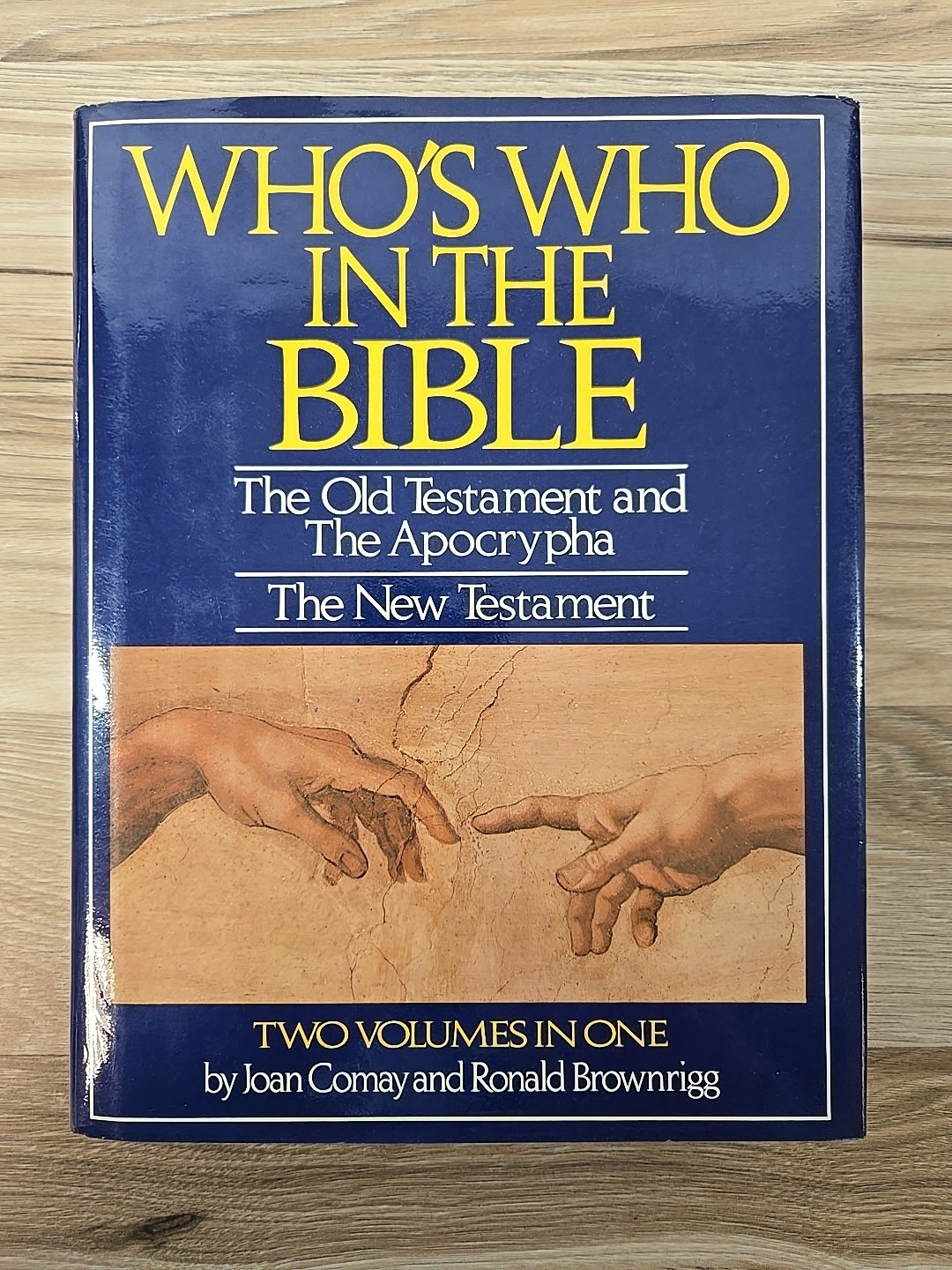WHO&rsquo;S WHO IN THE BIBLE Two vols in One Old And New Testament & Apocrypha HC 1980