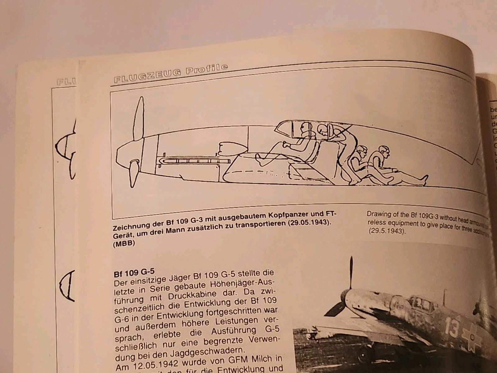 Flugzeug Profile Messerschmitt Bf-109 G/K Guide Book WW2