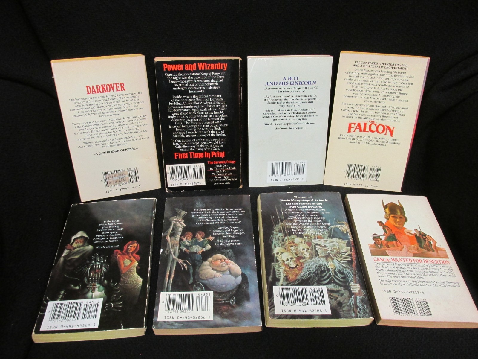 Vintage 1980&rsquo;s Fantasy Paperback Book Lot of 14 Titles