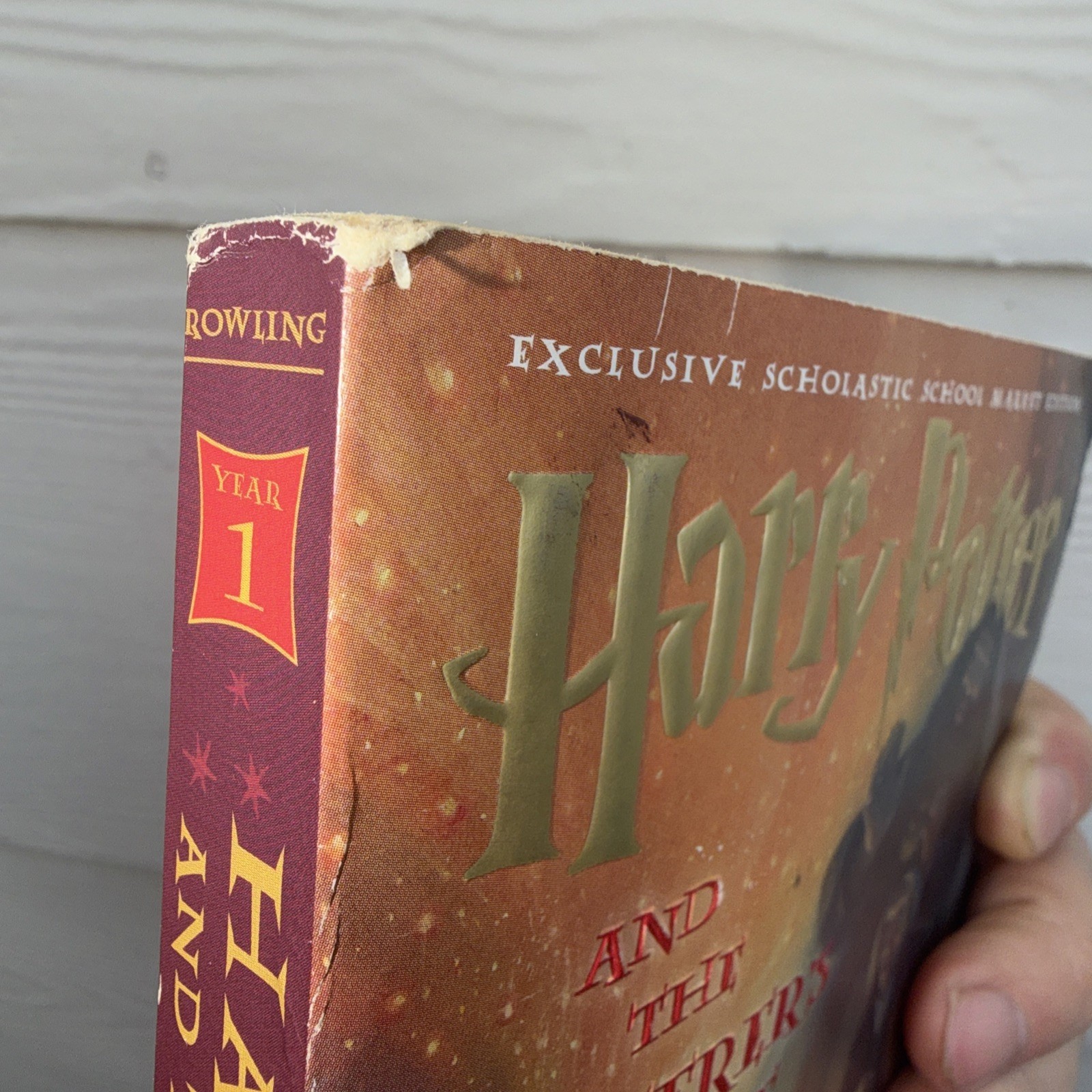 RARE Harry Potter & Sorcerer&rsquo;s Stone Scholastic ExclusiveSchool Market Edition
