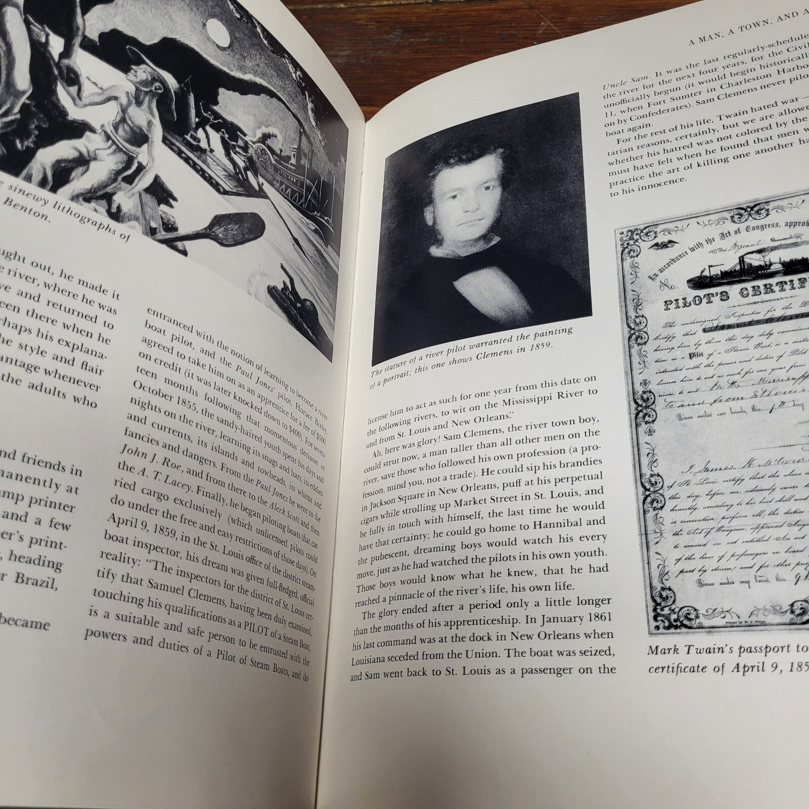 mark twain&rsquo;s mississippi pictorial history by t.h. watkins