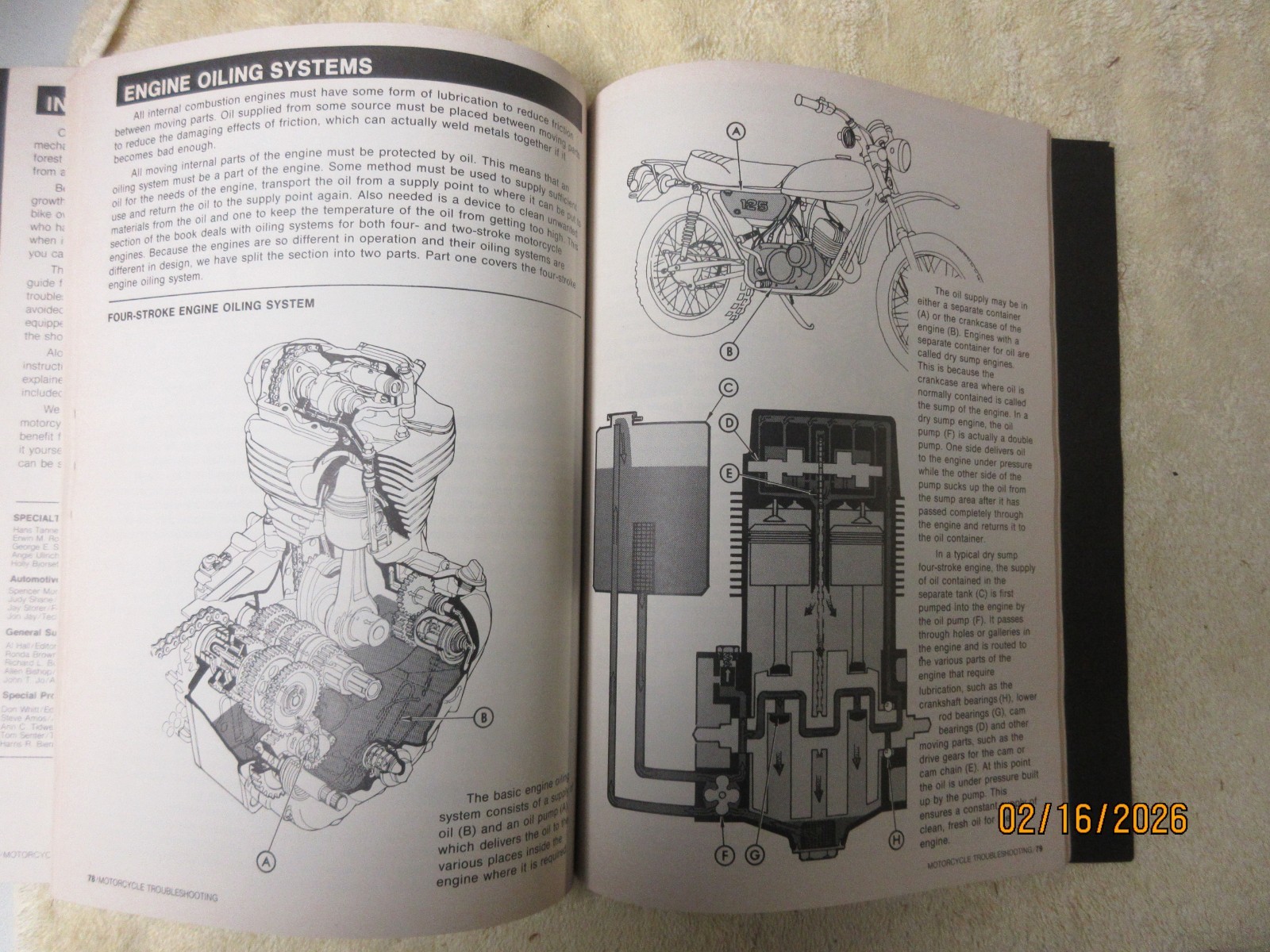 Petersen&rsquo;s Basic Motorcycle Troubleshooting, circa 1974, paperback,144 pages.