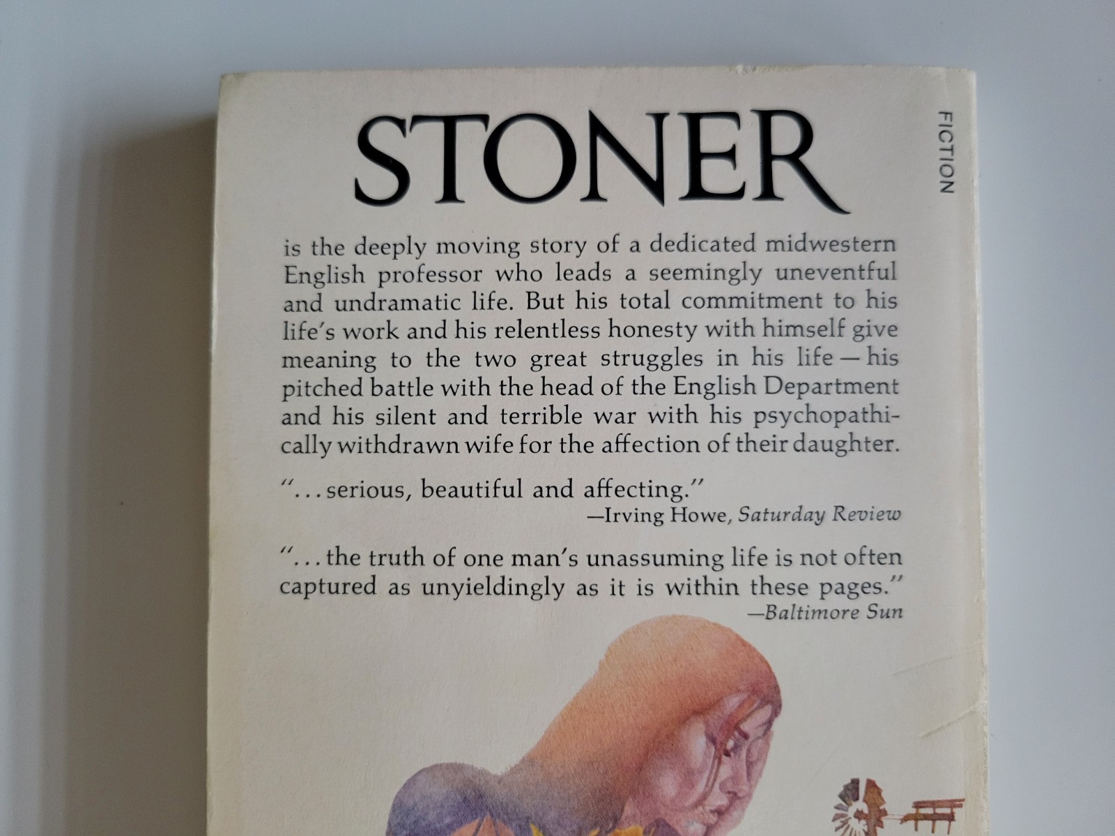 1972 STONER JOHN WILLIAMS POCKET BOOKS PAPERBACK EARLY 1ST PRINTING VERY RARE VG