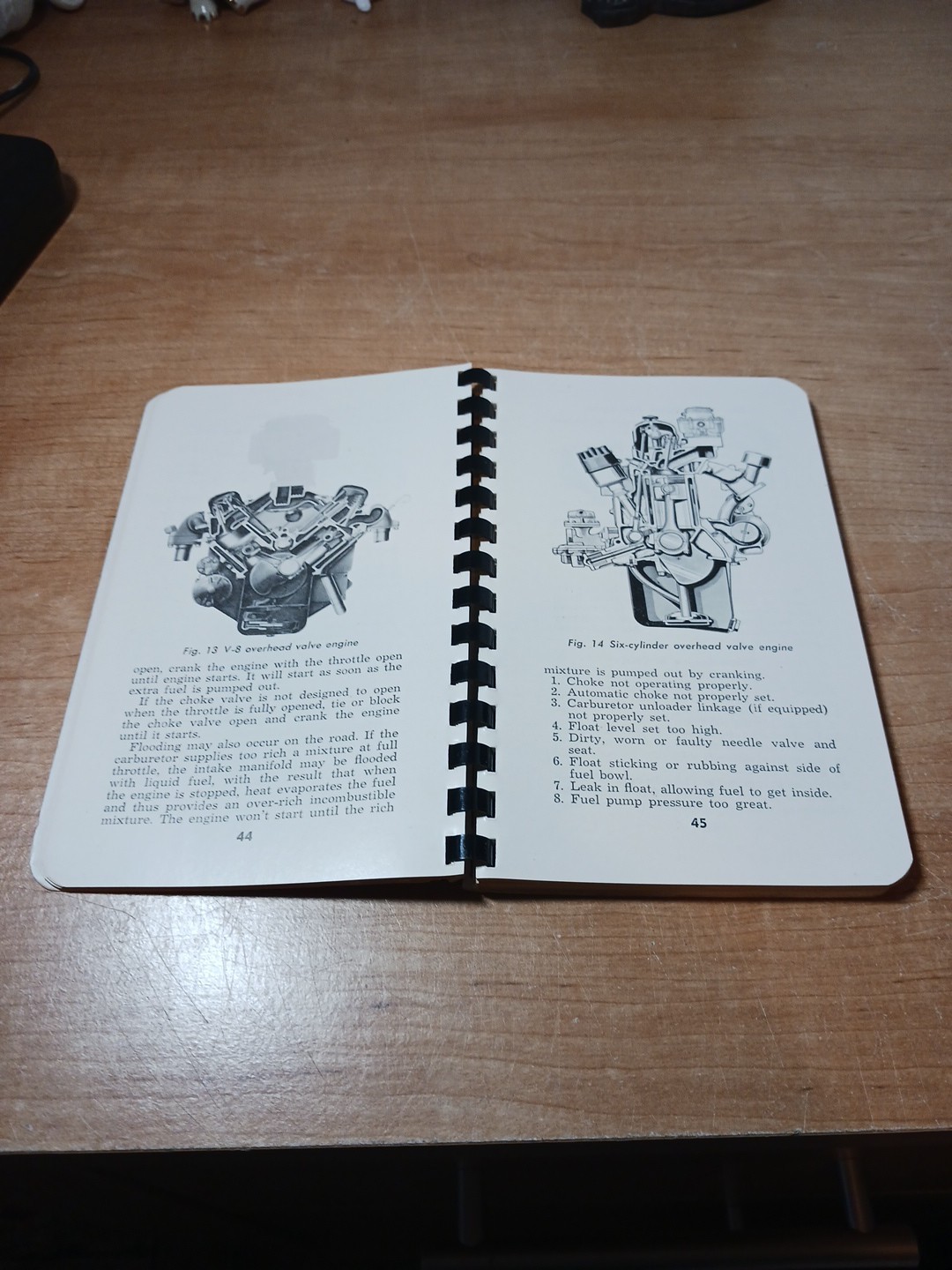 MOTOR&rsquo;S Automobile Trouble Shooter Service Repair Manual Book 4th Edition 1956