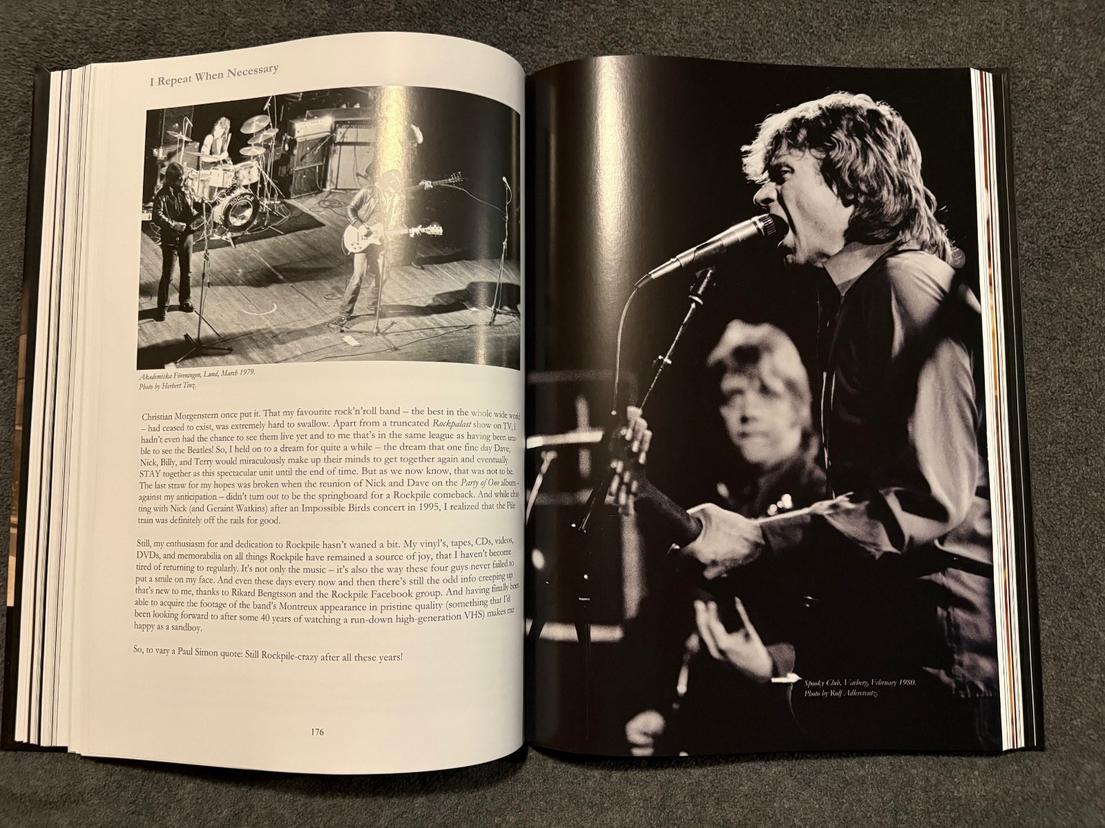 New GREAT Rockpile Book from 2026 « Play That Fast Thing » Nick Lowe Dave Edmunds