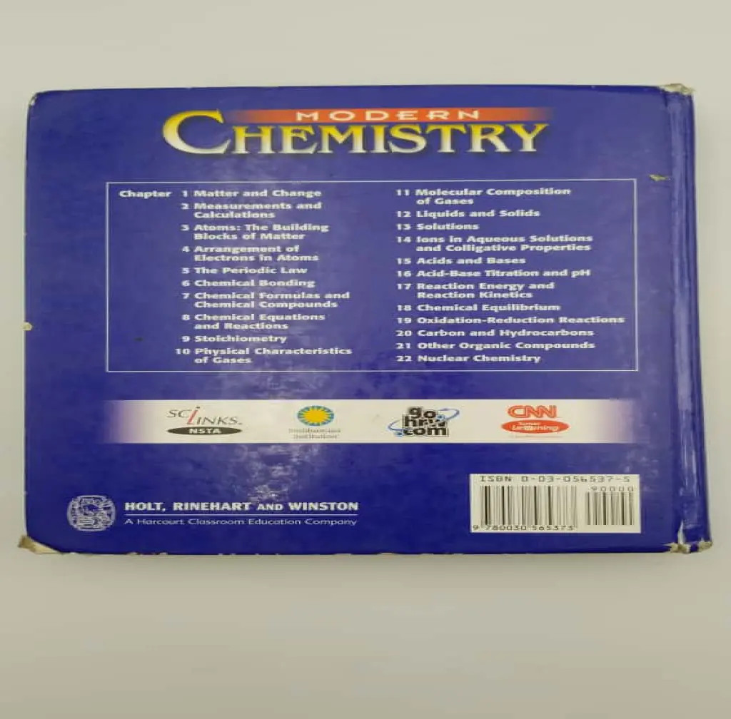 Modern Chemistry: PUPIL&rsquo;S EDITION 2002