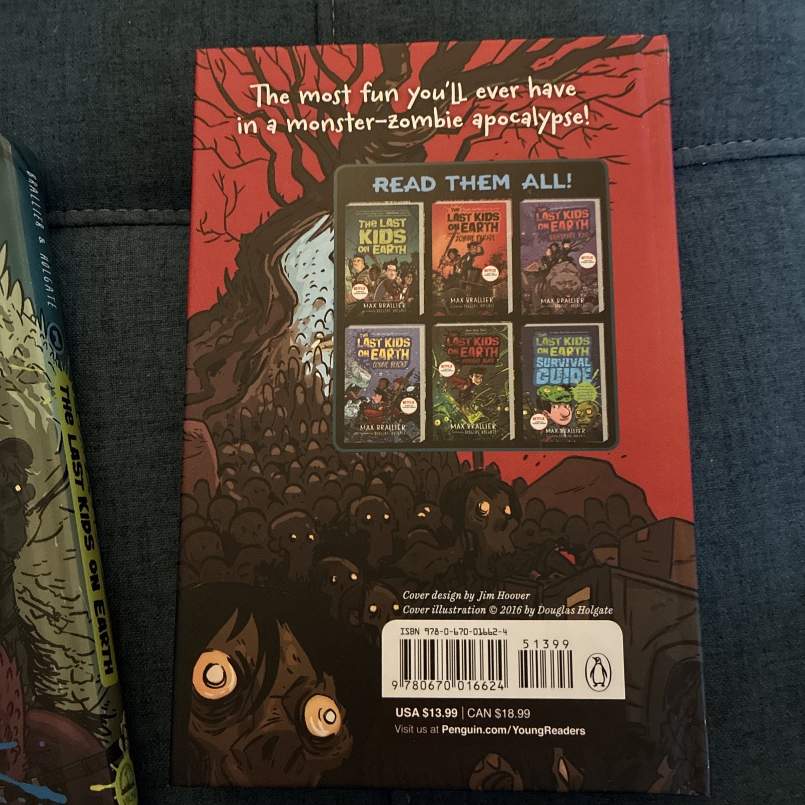 The Last Kids on Earth 5 Hardcover Books Set 1 & 2 by Max Braillier