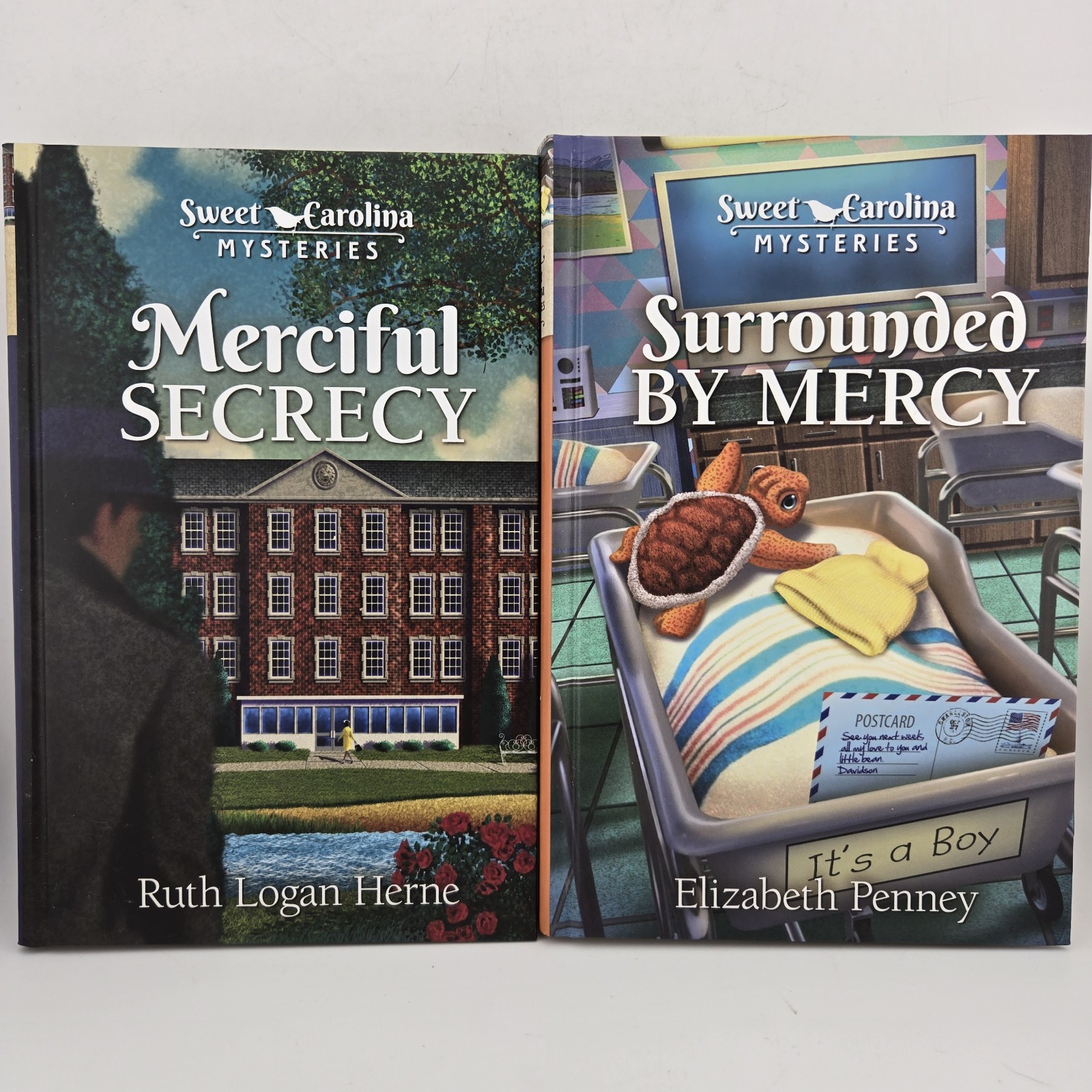 Lot of 4 Sweet Carolina Mysteries Series Guideposts Inspirational Hardcover NEW