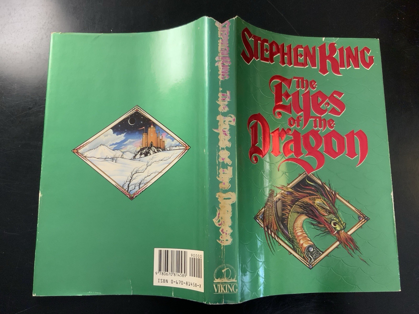 The Eyes of the Dragon by Stephen King 1987 1st Edition 1st Print Hardcover