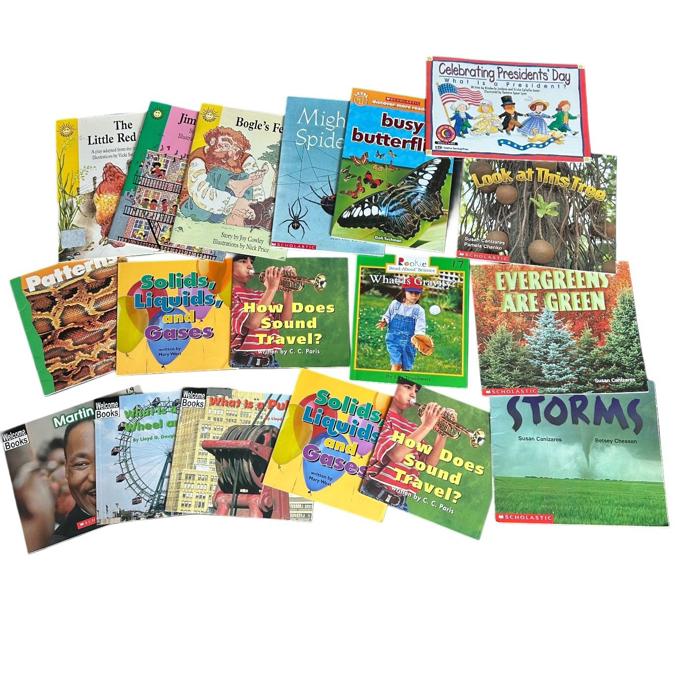 107 Educational Books Lot Grades K-1 Vocabulary Phonics Leveled Readers Teacher