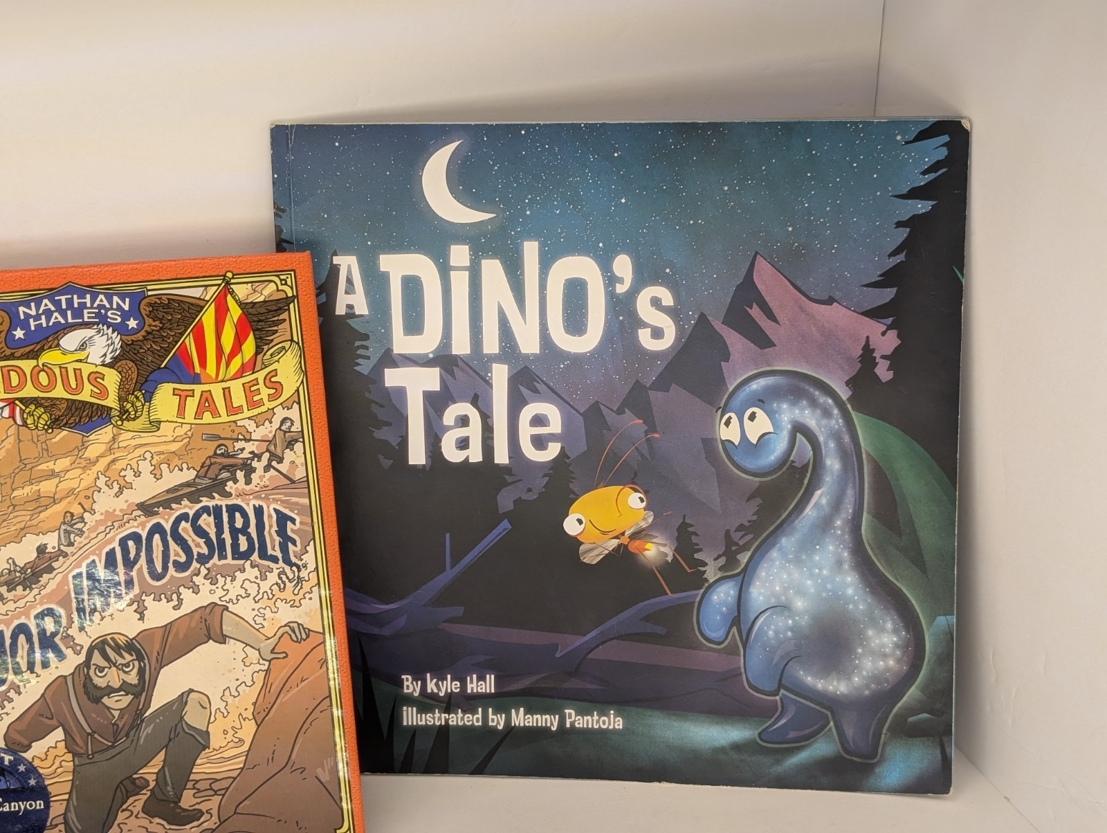 Hardcover Kids Book Lot: Sea of Monsters, Bunnicula, A Dino&rsquo;s Tale (Illus.)