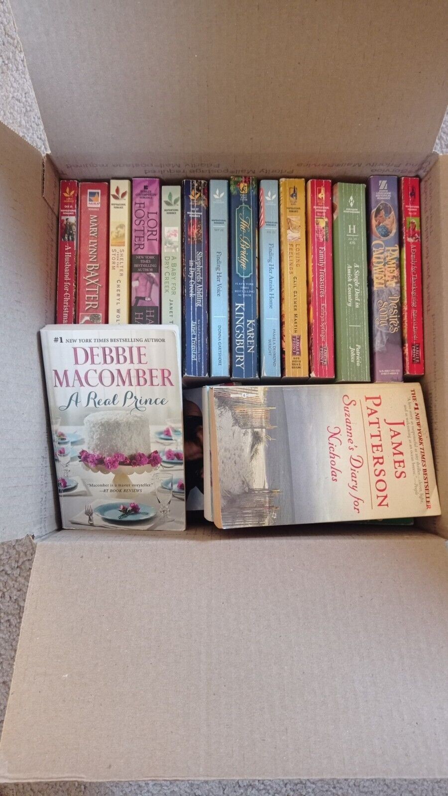 Lot of 9 Romance PBs – Light, Feel-Good Reads