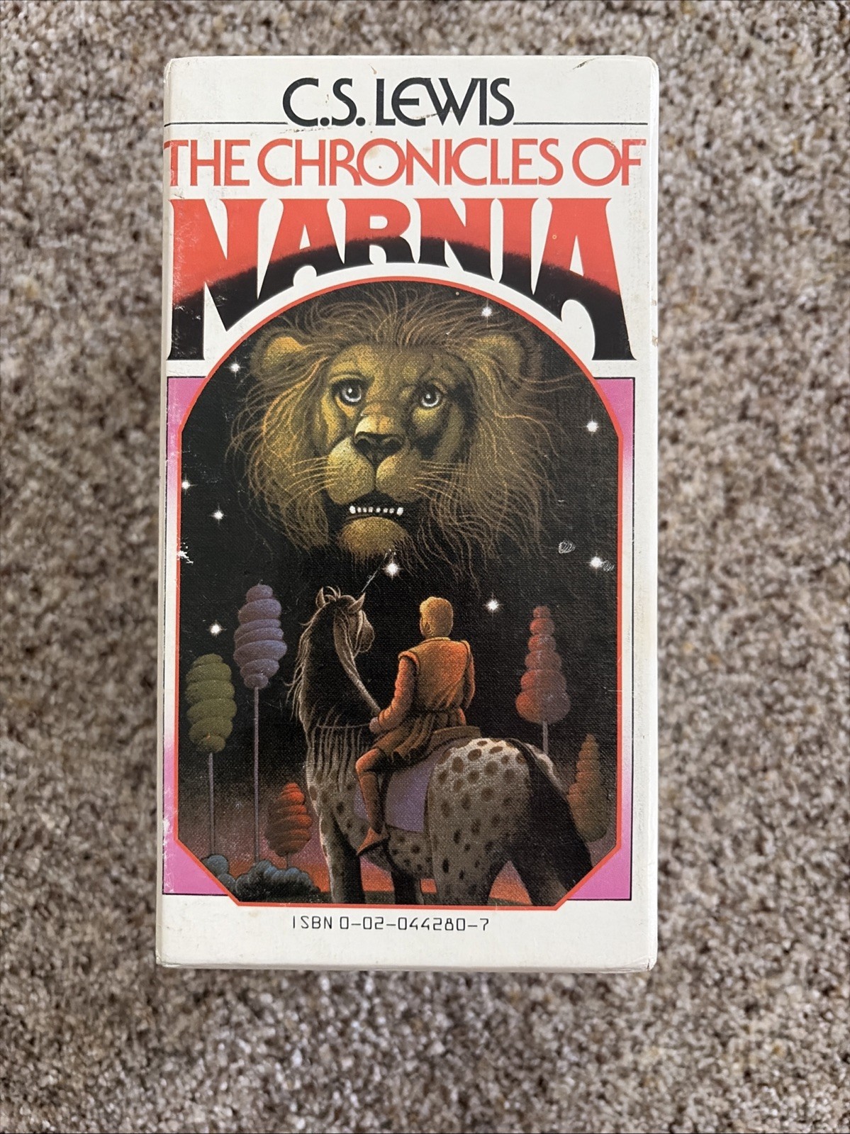 The Chronicles Of Narnia Complete Box Set 1970 Books 1-7 Vintage Collier