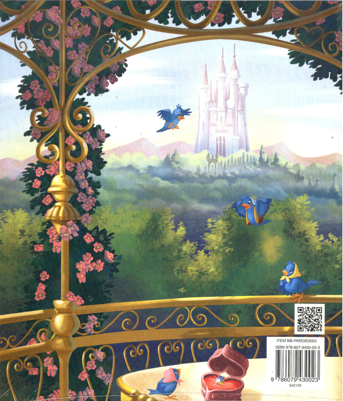LIBRO DISNEY PRINCESA « LA CENICIENTA Y EL ANILLO DE ZAFIRO », EN ESPAÑOL