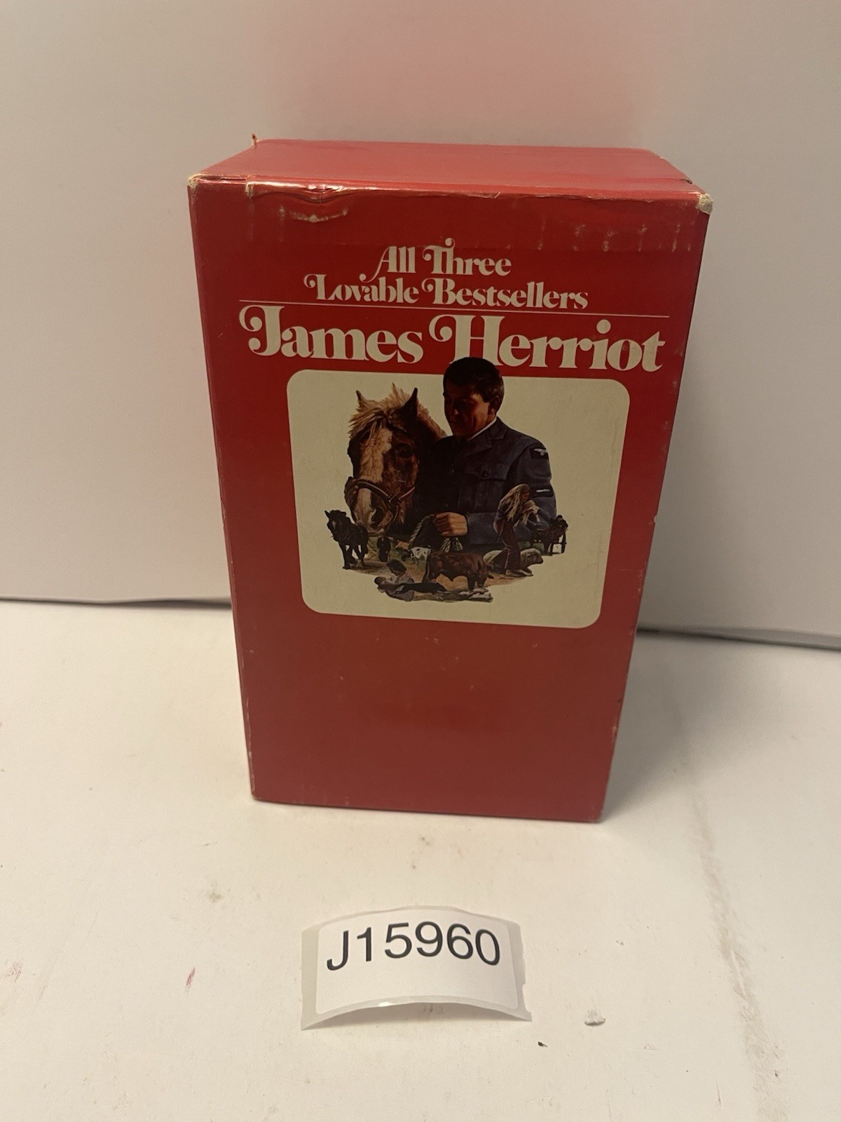 James Herriot Box Set of 3 Lovable Bestsellers All Creatures Series PB 1970&rsquo;S