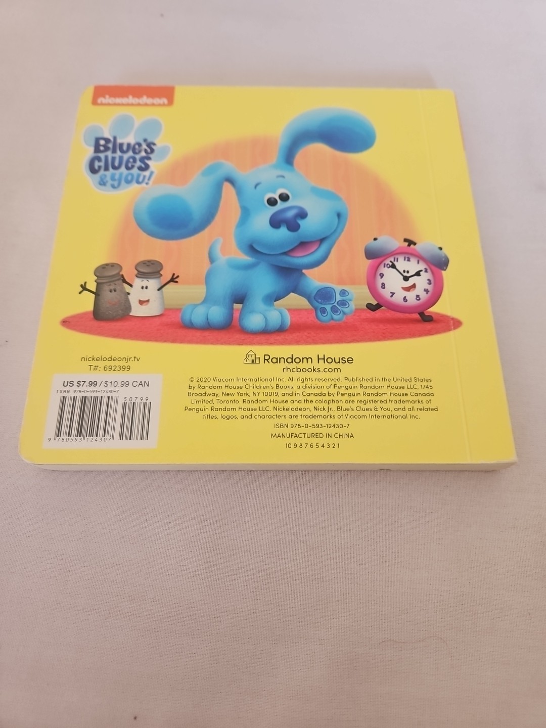 2020, « Count with Blue! (Blue&rsquo;s Clues and You) by Random House Children&rsquo;s Board