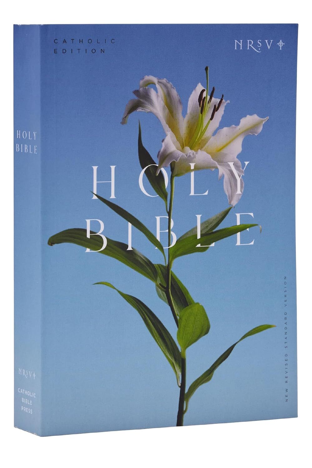 NRSV Catholic Edition Bible, Easter Lily Paperback (Global Cover Series): Holy B