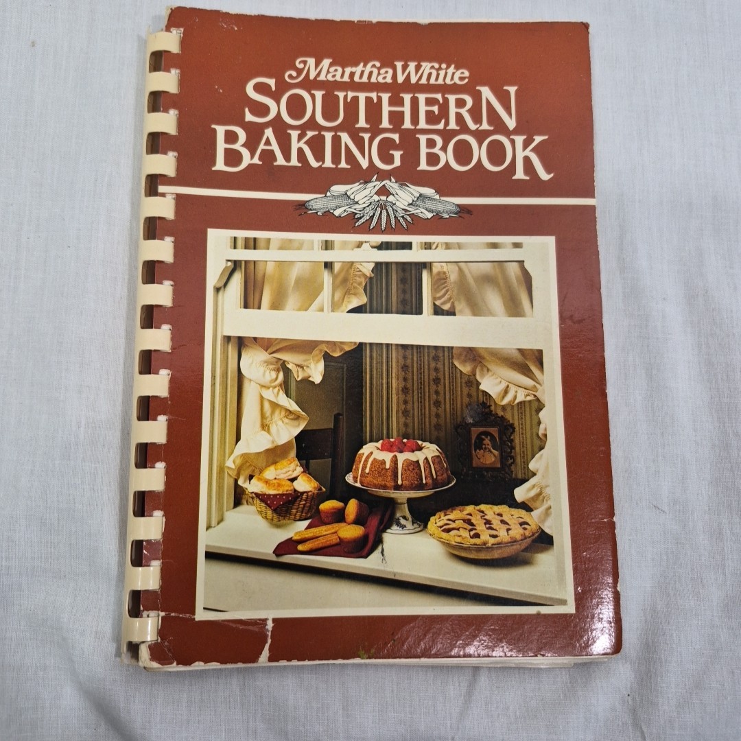 Martha White Southern Baking Book, Spiral Bound , Vintage 1983, 6&Prime; X 8.5&Prime;