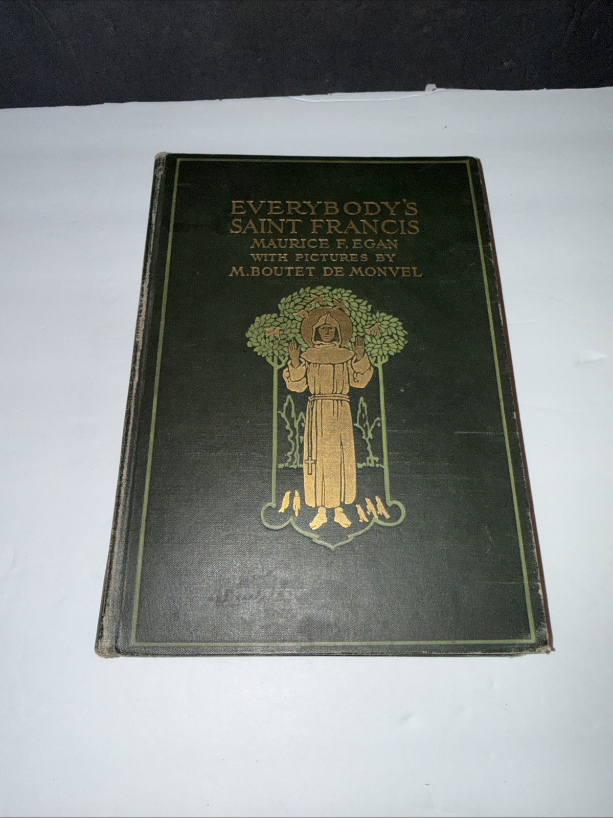 Vintage 1912 Everybody&rsquo;s St. Francis Illustrated Hardcover Maurice F. Egan USA