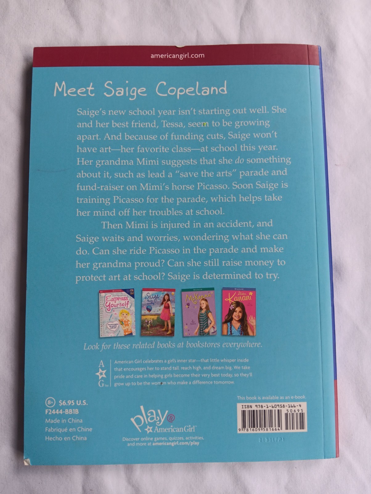 American Girl Lot Of 5 Paperback Books REBECCA, KIT, LANIE, ISABELLE & SAIGE