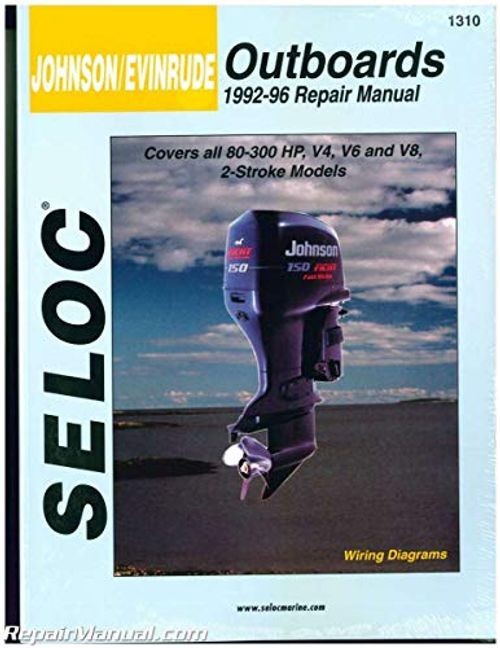 Seloc&rsquo;s Johnson/Evinrude outboard. by Joan Coles