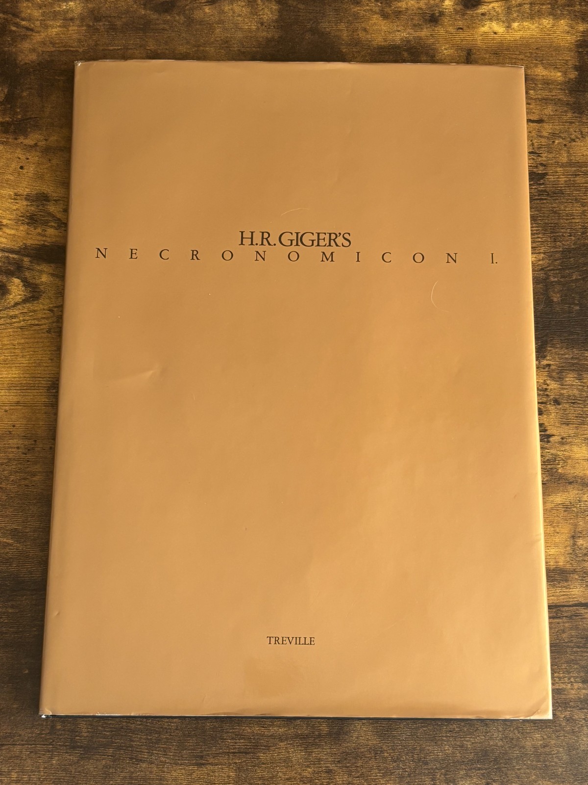 H.R. Giger&rsquo;s Necronomicon 1 Treville Japan 1000 Limited Edition 1990s Art Book