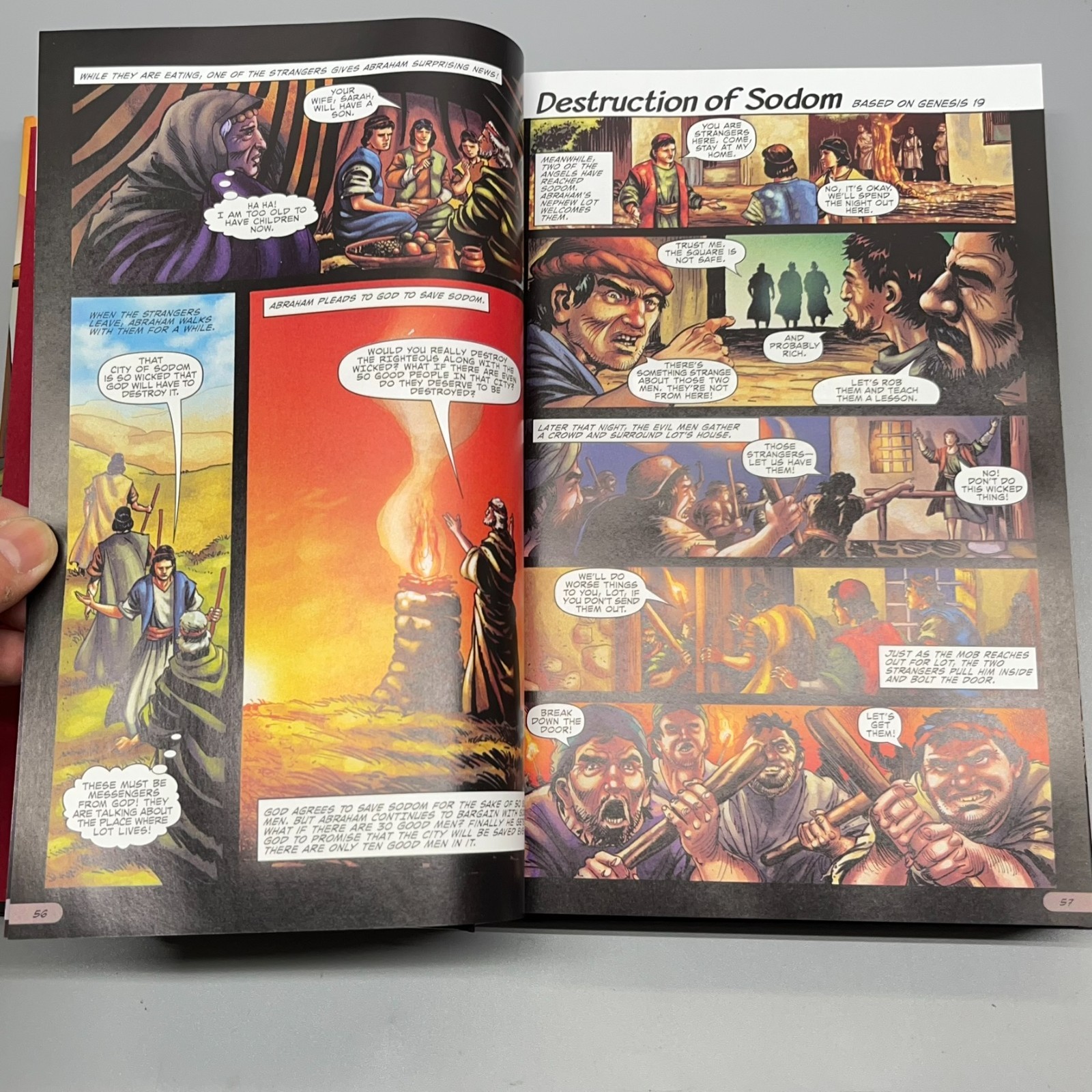 The Action Bible God&rsquo;s Redemptive Story Illust Sergio Cariello 2020 1st Edition