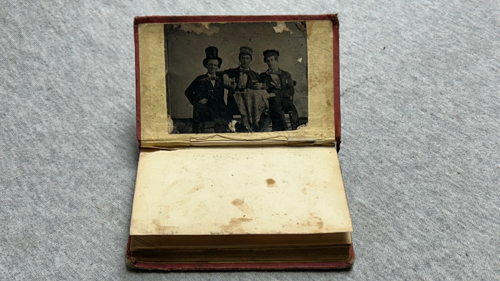 Dated 1847, FLORA&rsquo;S ALBUM Language of Flowers Mini Antique Book