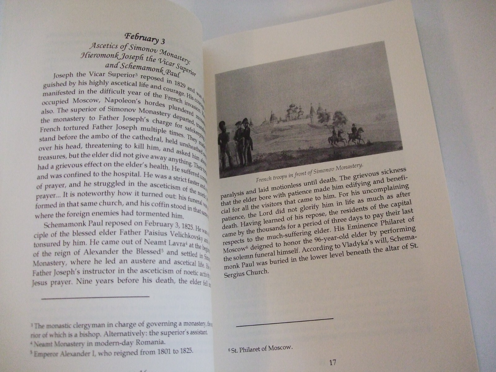 Russian Ascetics of Piety of the 18th and 19th Centuries: February. SALE