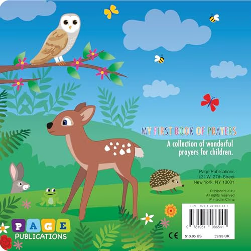 My First Book of Prayers by Page Publications (2019, Children&rsquo;s Board Books)