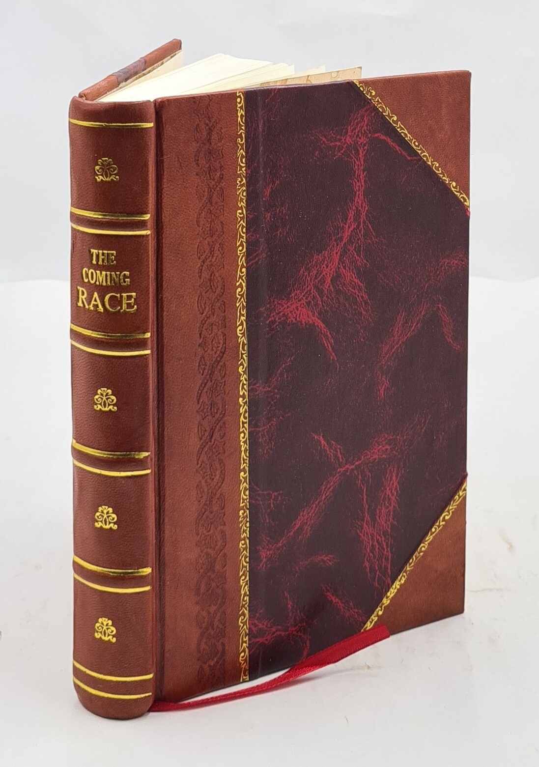The Coming Race [By E.G.E.L. Bulwer-Lytton]. 1871 [Leather Bound]