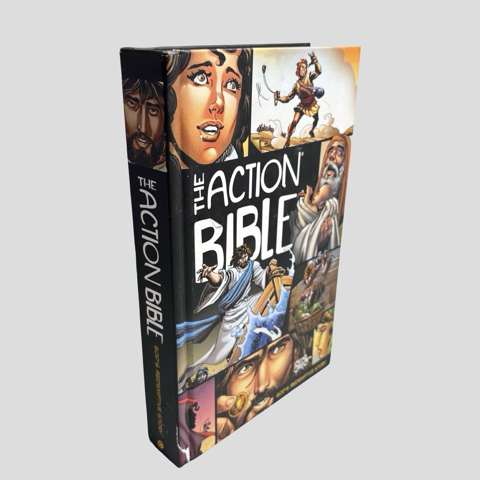 The Action Bible: Faith in Action & Action Bible Lot Hardcover Cariello Sergio