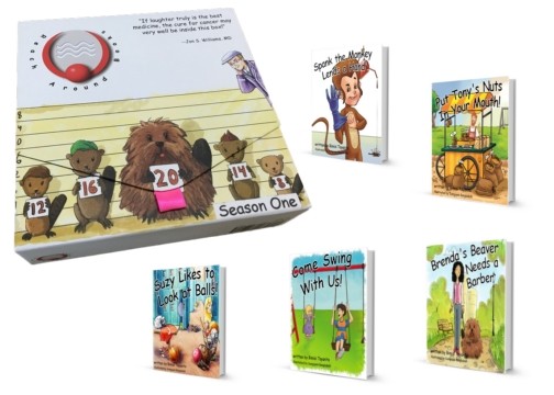 Spank the Monkey Lends a Hand HARD COVER–Physical Book