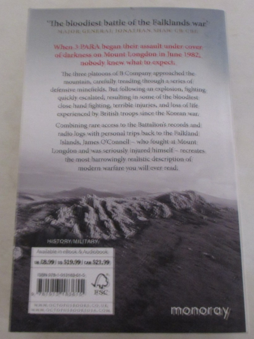 3 Days in June: Battle for Mount Longdon by James O&rsquo;Connell (2022, Paperback)
