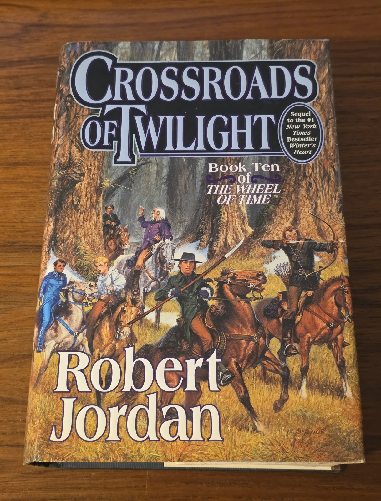 Lot of 6 Books from « The Wheel of Time » Series, Robert Jordan / New Spring Incl.