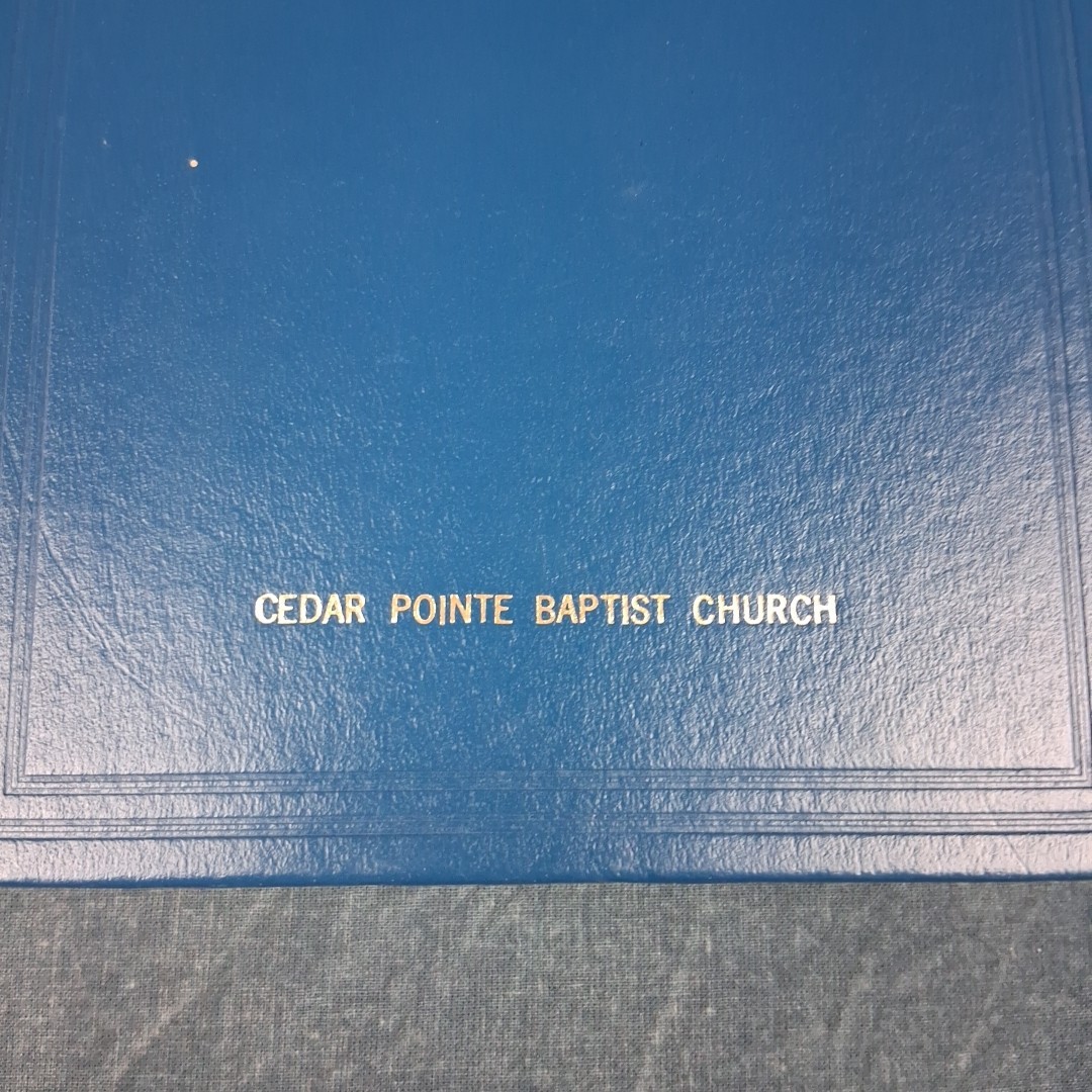 The Baptist Hymnal Prussian Blue Hardcover Baptist Convention Press 3rd Printing