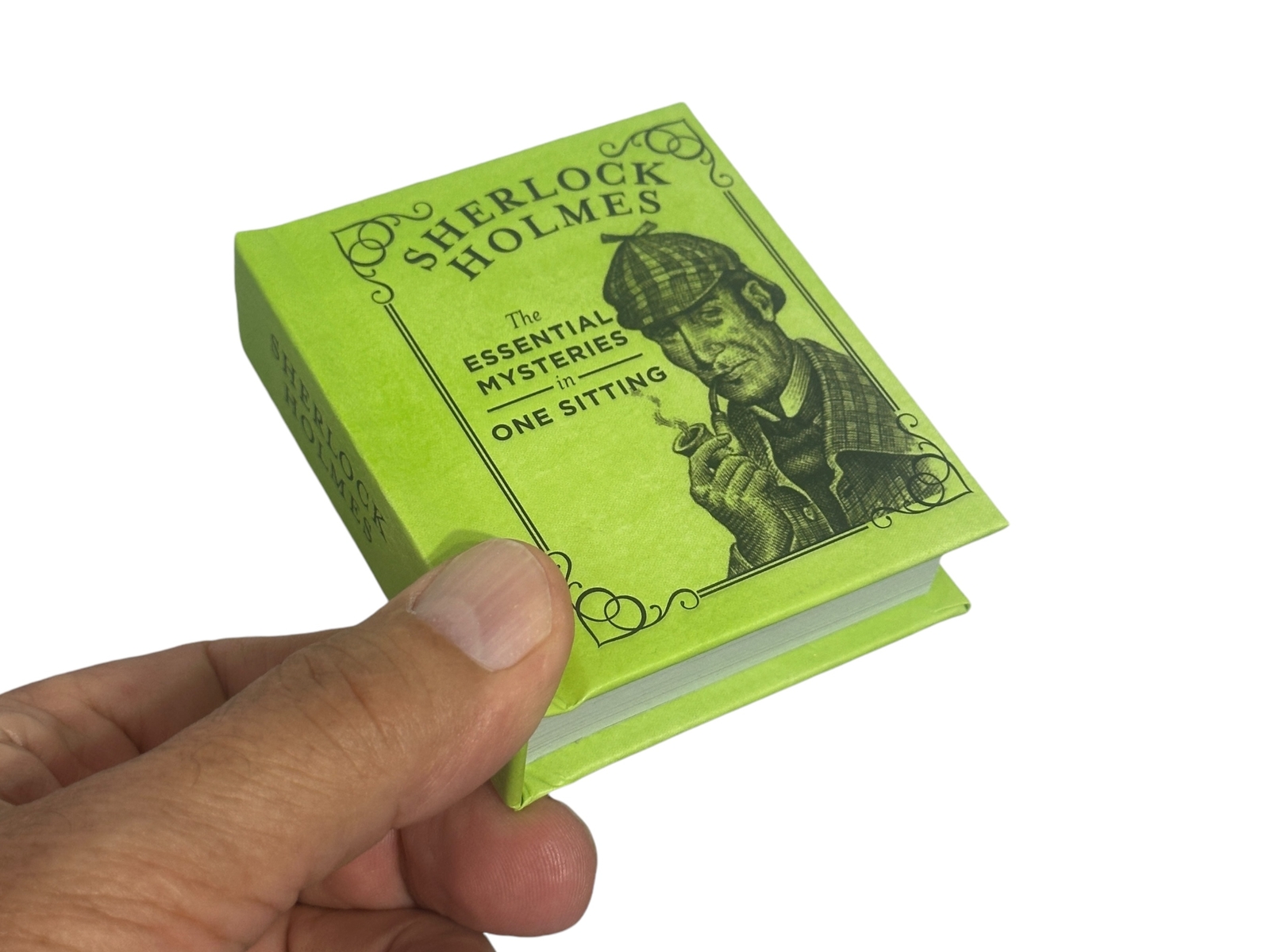 Sherlock Holmes The Essential Mysteries in One Sitting mini book 3.30&Prime; H 207 pgs