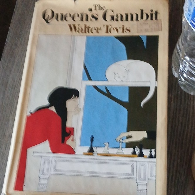 The Queen&rsquo;s Gambit Walter Tevis 1st Ed 1983 Hardcover Dust Jacket Random