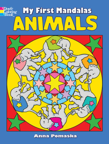 My First Mandalas–Animals (Dover Coloring Books) – Paperback – GOOD