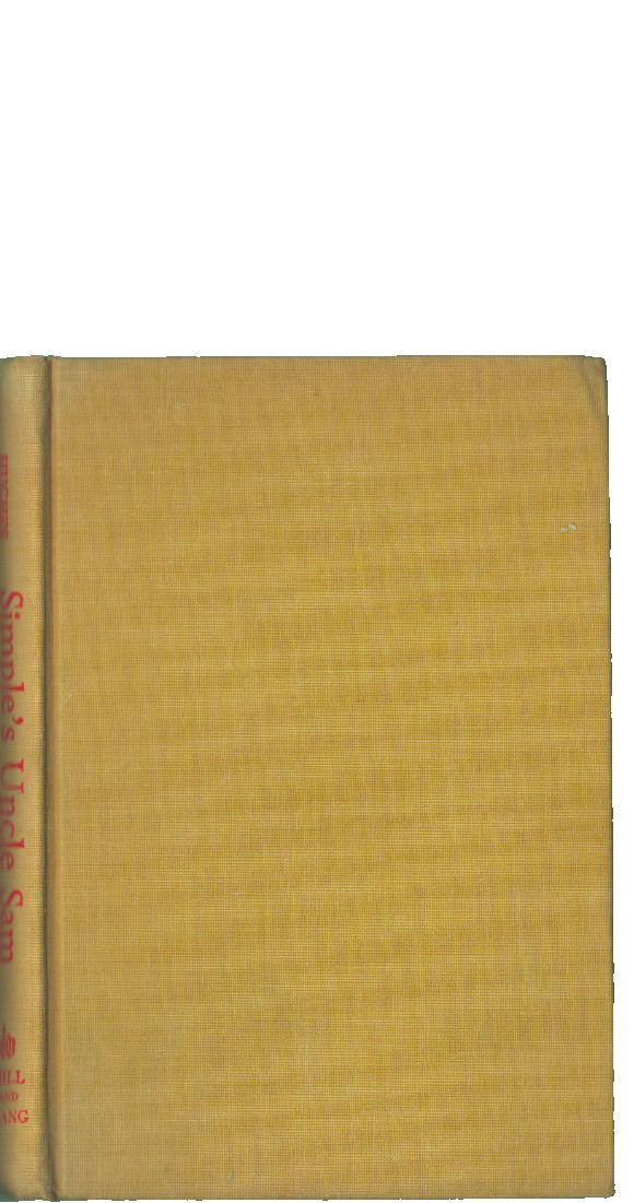 Simple&rsquo;s Uncle Sam Langston Hughes 1965 First Edition Hill and Wang