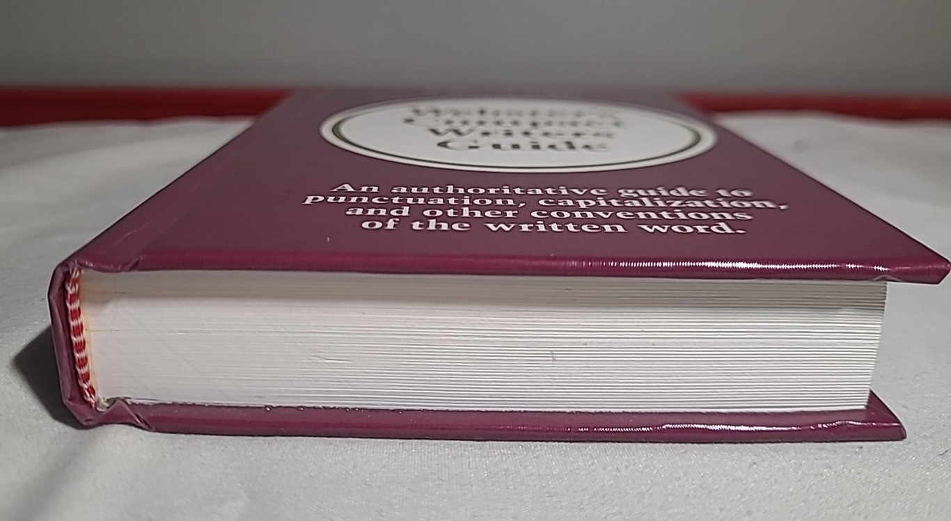 Webster&rsquo;s Compact Writers Guide – Hardcover 1987 Merriam-Webster