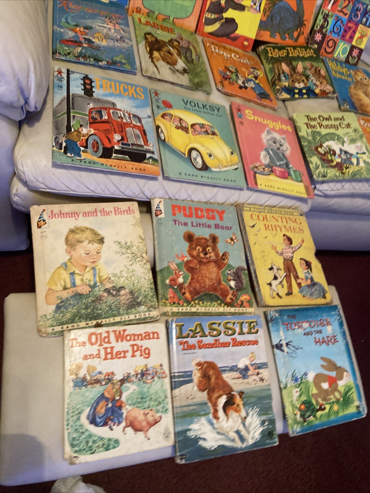Lot of 21 Vintage Children&rsquo;s Books 1950s 60s 70s Wonder Books Tip-top Rand Mcnal