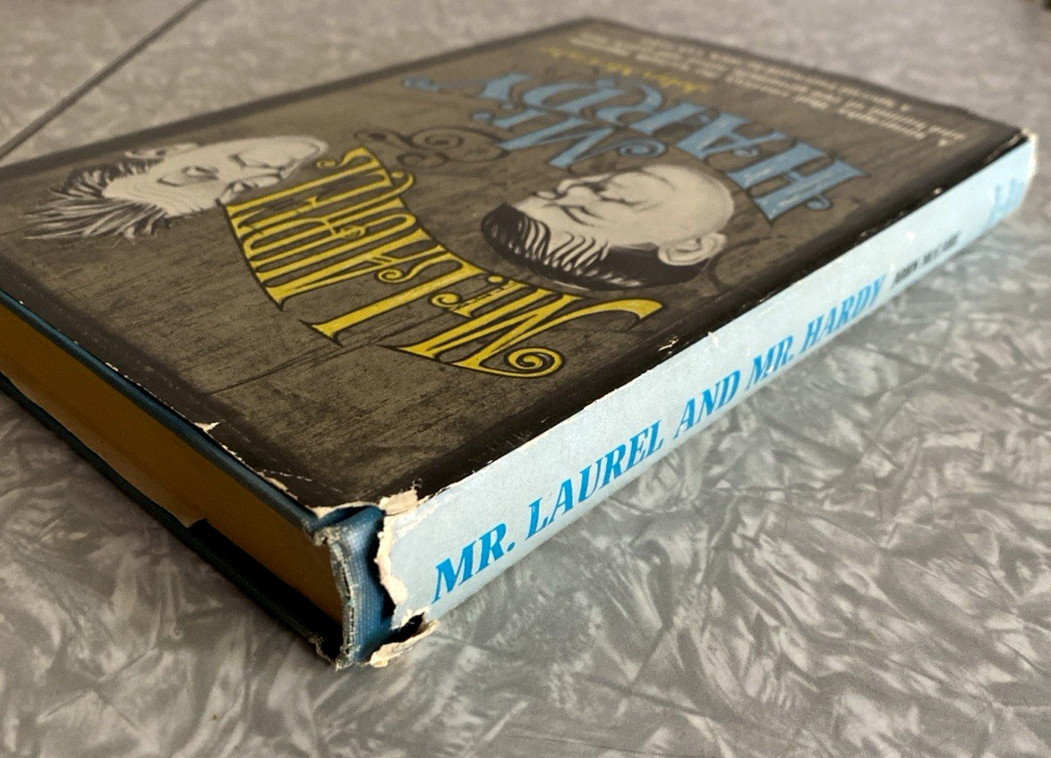Mr. Laurel and Mr. Hardy John McCabe 1966 Edition HC DJ Dick Van Dyke Foreword