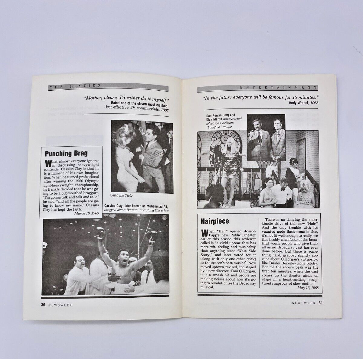 Newsweek Decade Booklets 1940&rsquo;s 1950&rsquo;s 1960&rsquo;s 1970&rsquo;s Paperback Vintage Books-A3